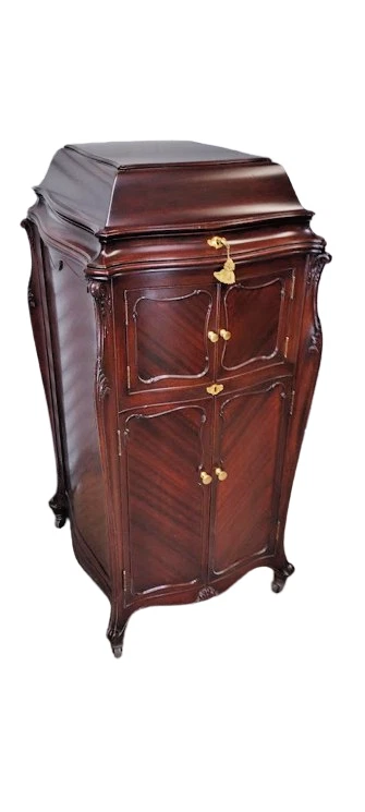Victor Victrola Model VV-XVIII Front Closed Serpentine Cabinet